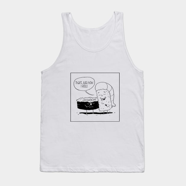 Sushi Jokes Tank Top by This_n_That